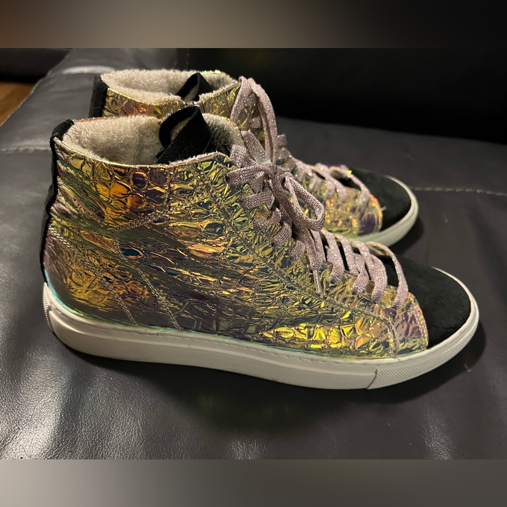 P448 Skate Holographic High-Top Sneakers
9.5